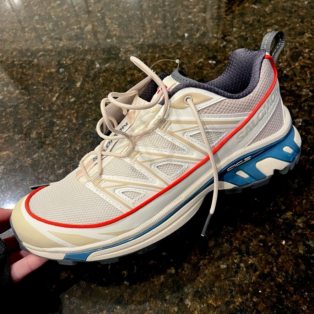 Salomon XT-6 Expanse Almond Milk Aegean Blue Vanilla Ice NEW WITH BOX